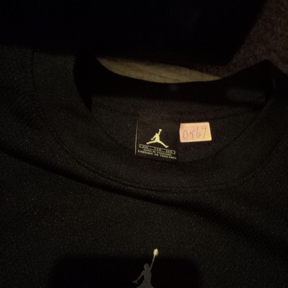 Black Jordan Men's Sweater